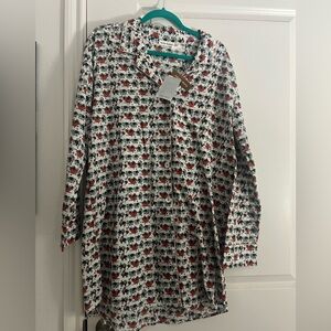 Roller Rabbit Holly Jolly sleep dress NWT XL